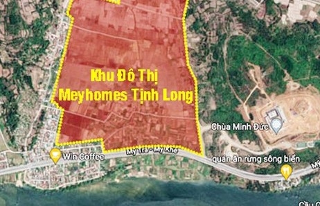 Tập đoàn Tân Á Đại Thành – MEYLAND được chấp thuận tài trợ quy hoạch ở dự án Khu đô thị Tịnh Long