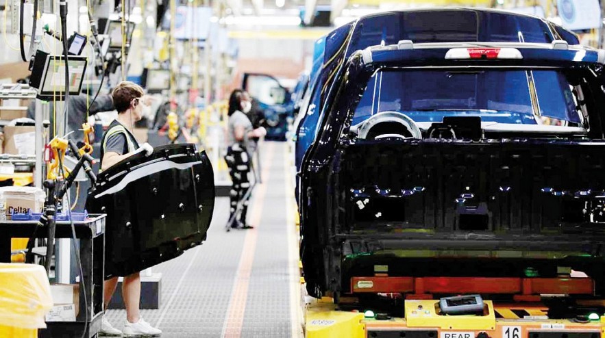 Ford là một trong những công ty phát hành nợ vào tháng 1, trước đợt tăng lãi suất dự kiến tiếp theo của Fed.        Ảnh: AFP/Getty Images