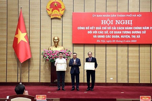 Hà Nội công bố Chỉ số cải cách hành chính năm 2022
