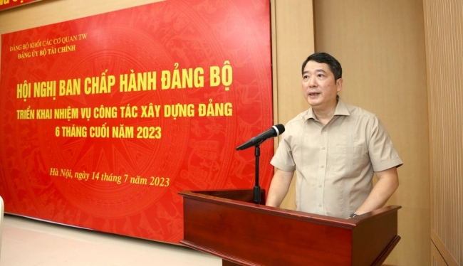 Đảng ủy Bộ Tài chính triển khai công tác 6 tháng cuối năm 2023