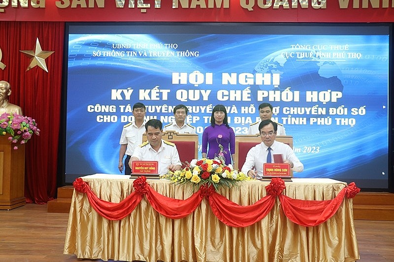 Phú Thọ: Cục Thuế và Sở Thông tin và Truyền thông phối hợp hỗ trợ doanh nghiệp chuyển đổi số