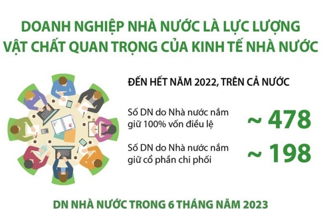 Doanh nghiệp nhà nước là lực lượng vật chất quan trọng của kinh tế nhà nước