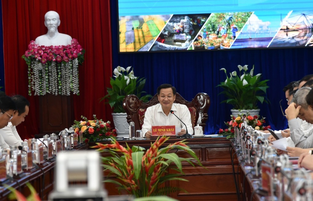 pho thu tuong chinh phu le minh khai lam chu tich hoi dong dieu phoi vung dong bang song cuu long