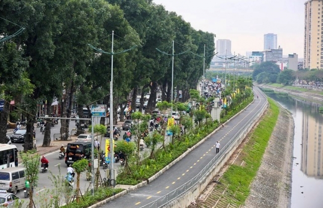 Hà Nội đề xuất dành 10 tỷ đồng để đầu tư cho 2 tuyến đường dành riêng cho xe đạp
