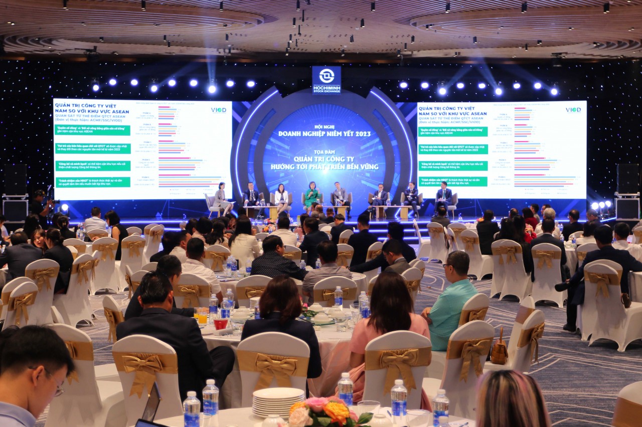 Vinh danh các doanh nghiệp đoạt giải Cuộc Bình chọn doanh nghiệp niêm yết (VLCA) 2023