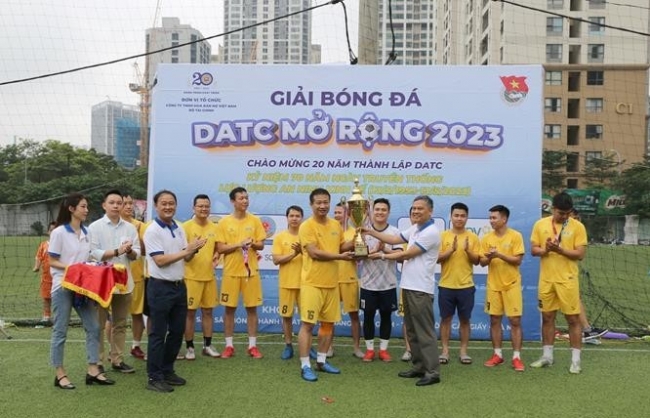 Bế mạc Giải bóng đá DATC mở rộng năm 2023