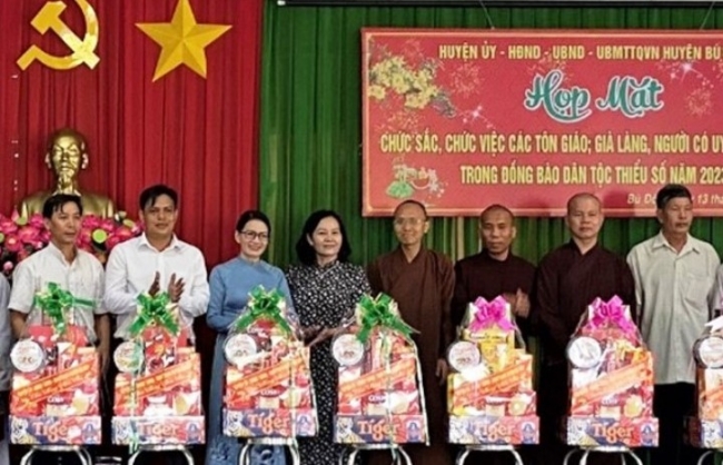 Bình Phước: Đạo - Đời cùng đồng hành, hỗ trợ trong phát triển kinh tế - xã hội