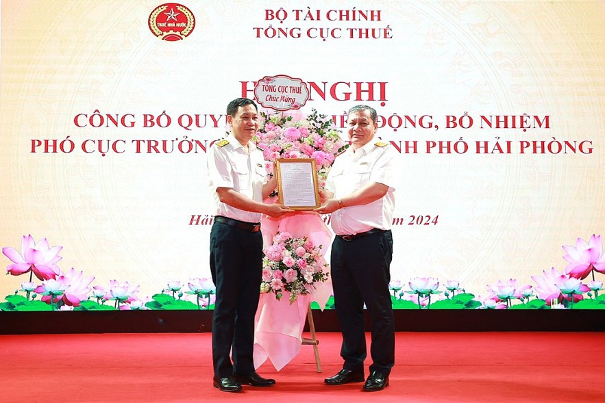 Tổng cục Thuế điều động, bổ nhiệm lãnh đạo Cục Thuế Quảng Ninh và Hải Phòng