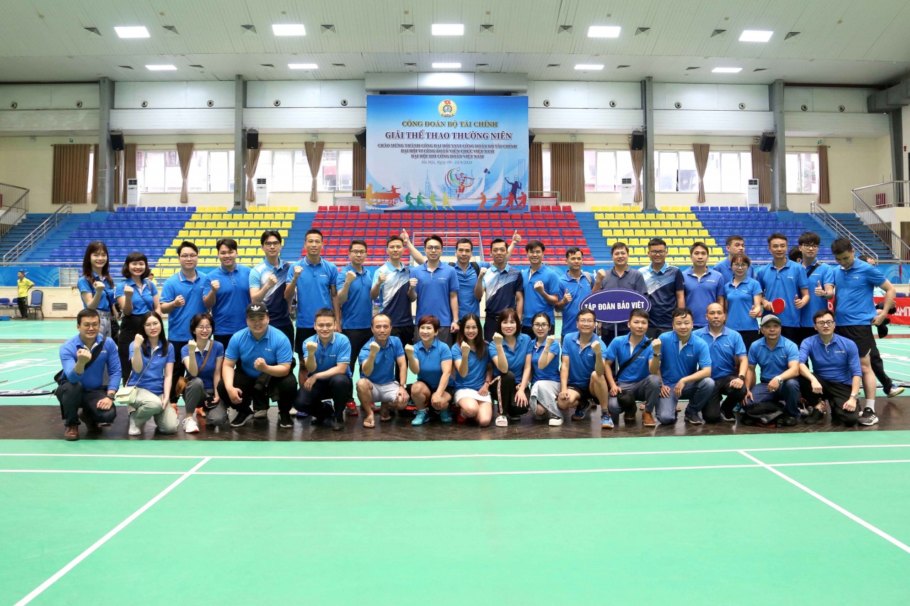 Công đoàn Bộ Tài chính tổ chức khai mạc Giải Thể thao năm 2024 Công đoàn Bộ Tài chính tổ chức khai mạc Giải Thể thao năm 2024