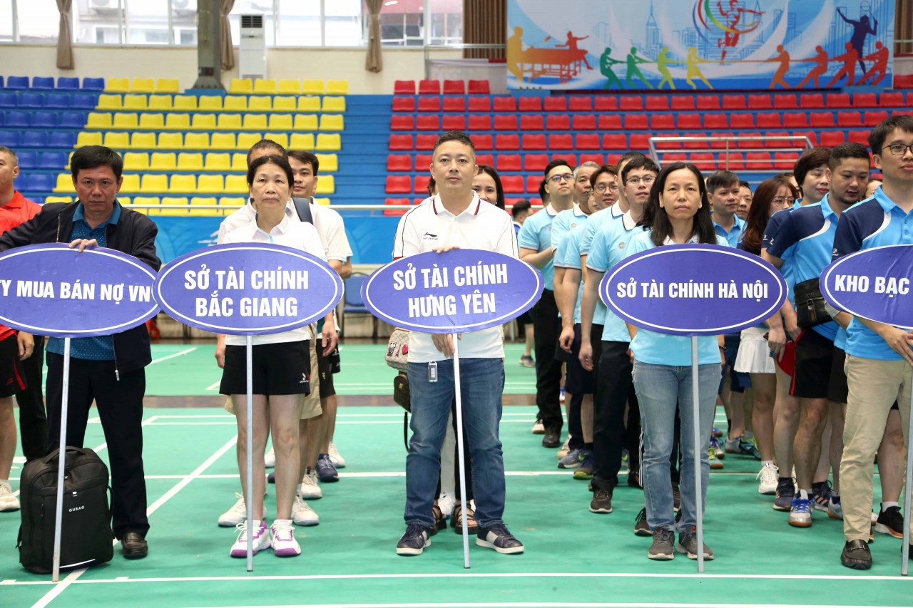 Công đoàn Bộ Tài chính tổ chức khai mạc Giải Thể thao năm 2024 Công đoàn Bộ Tài chính tổ chức khai mạc Giải Thể thao năm 2024