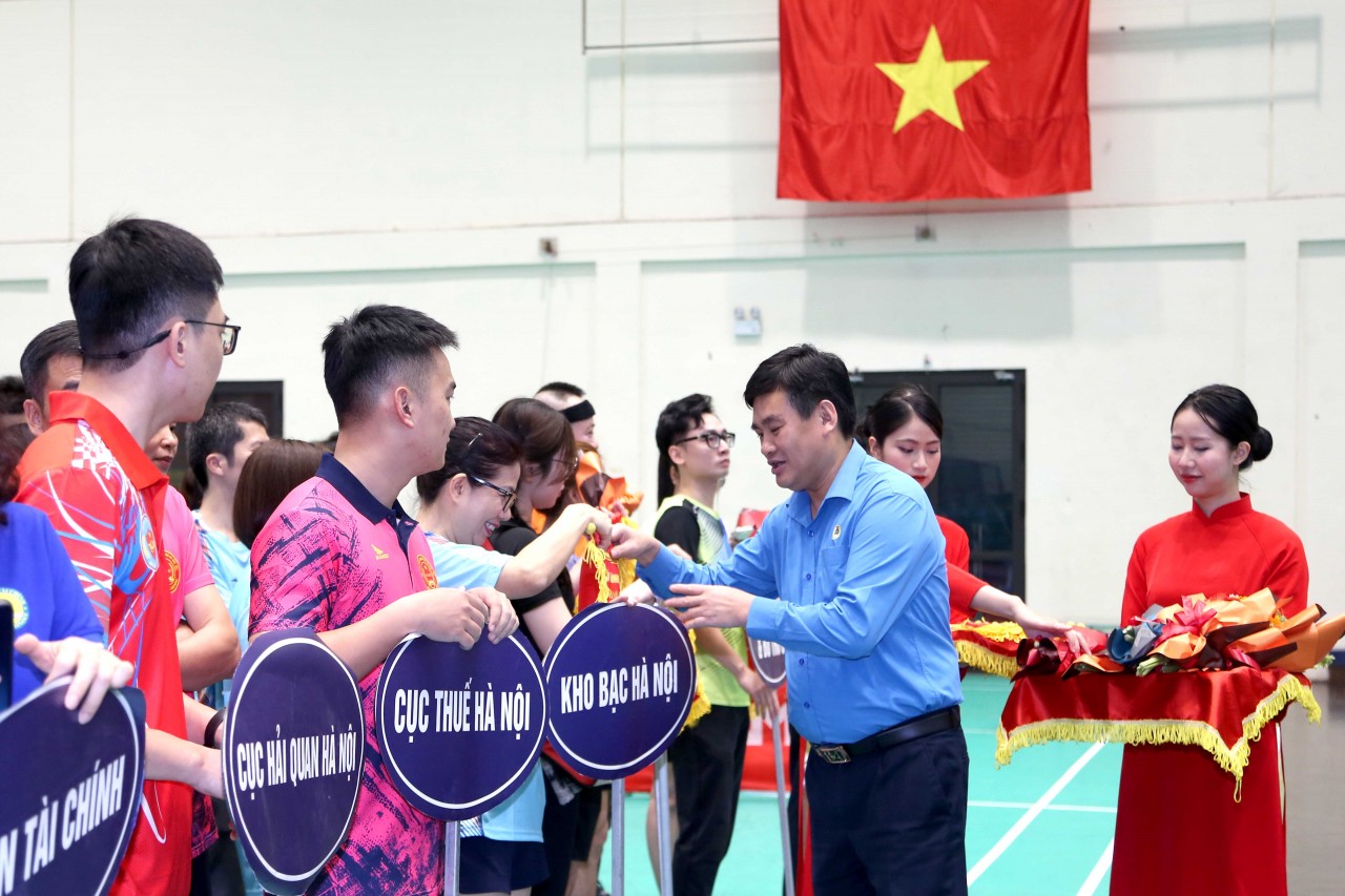 Công đoàn Bộ Tài chính tổ chức khai mạc Giải Thể thao năm 2024 Công đoàn Bộ Tài chính tổ chức khai mạc Giải Thể thao năm 2024