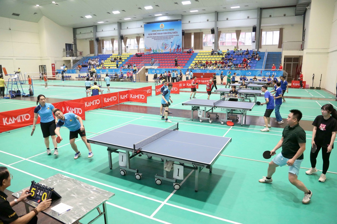 Công đoàn Bộ Tài chính tổ chức khai mạc Giải Thể thao năm 2024 Công đoàn Bộ Tài chính tổ chức khai mạc Giải Thể thao năm 2024