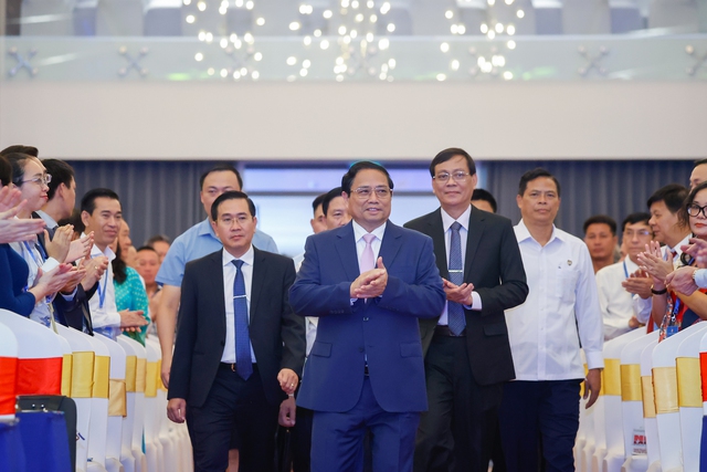 Thủ tướng Phạm Minh Chính dự Hội nghị công bố quy hoạch và xúc tiến đầu tư tỉnh Ninh Thuận- Ảnh 1.