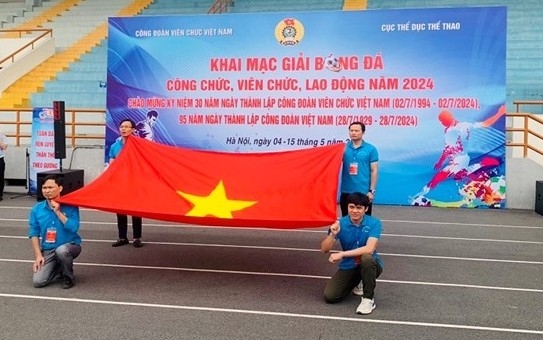 Công đoàn Bộ Tài chính dự hội thao công đoàn, viên chức Việt Nam năm 2024