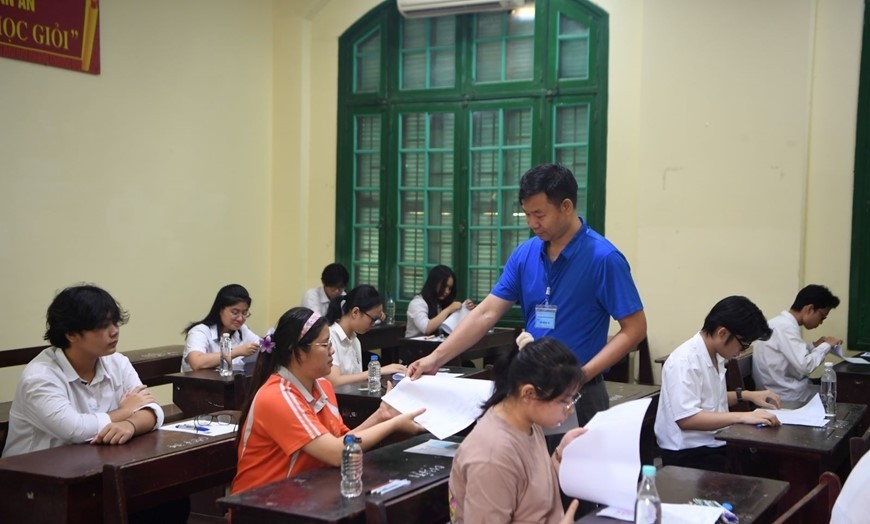 Hà Nội: Gần 109.000 thí sinh hoàn thành thi môn Ngữ văn