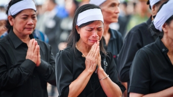 Những hình ảnh xúc động tại lễ viếng Tổng Bí thư Nguyễn Phú Trọng