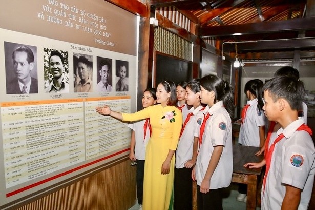 Khánh thành Di tích Quốc gia Trường Dạy làm báo Huỳnh Thúc Kháng