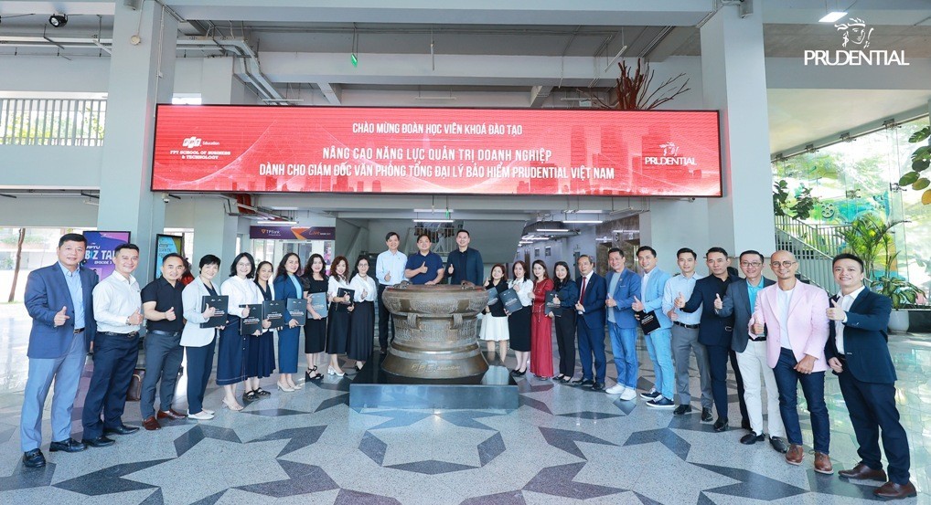 Prudential Việt Nam hợp tác cùng FSB xây dựng chương trình đào tạo dành cho các giám đốc văn phòng tổng đại lý