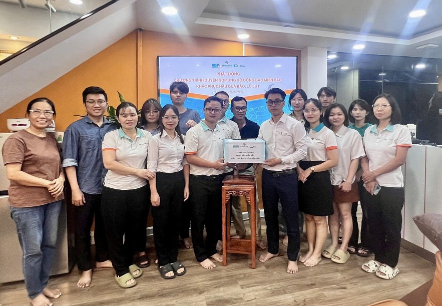 “Trọng Tín” chung tay ủng hộ đồng bào miền Bắc vượt qua khó khăn bão, lũ