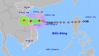 Thời tiết ngày 19/9: Bão số 4 di chuyển theo hướng Tây mạnh cấp 8 giật cấp 10