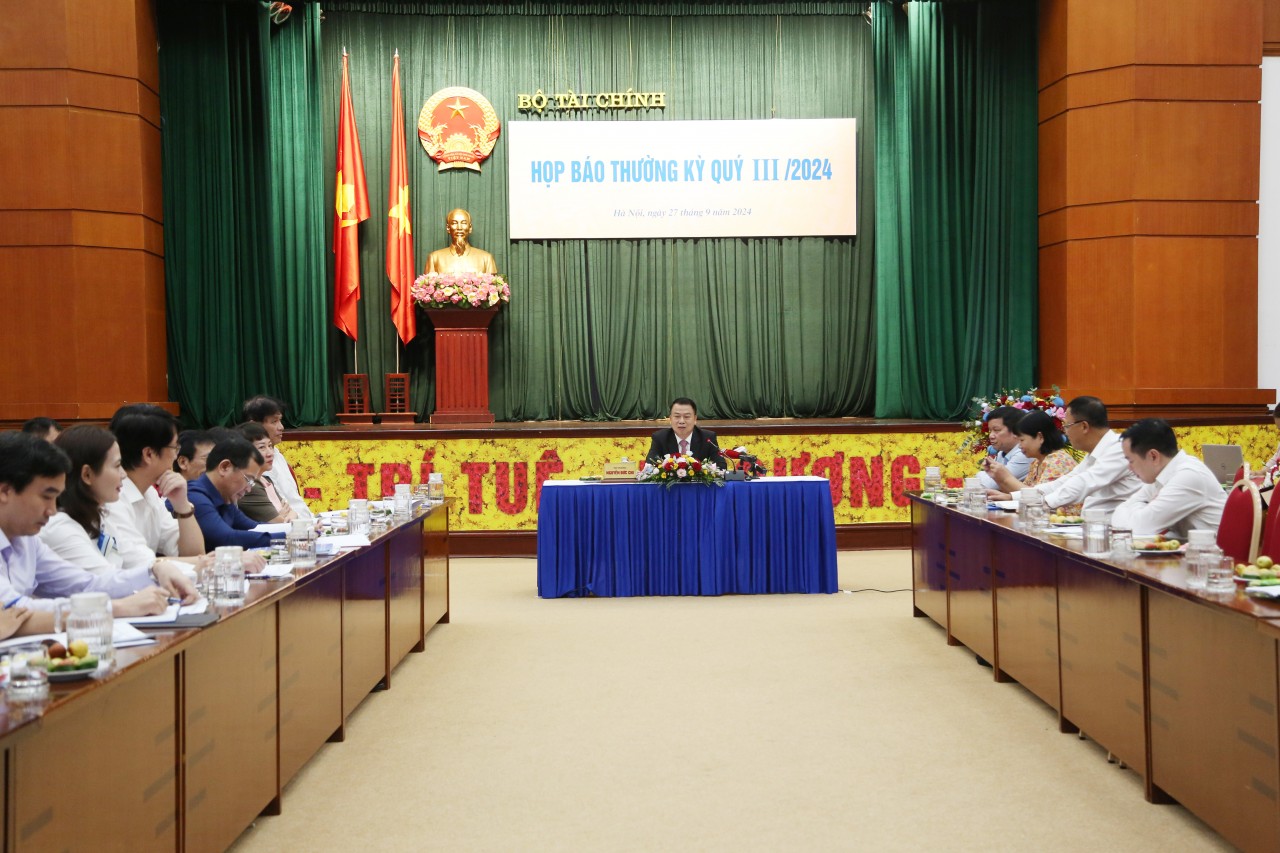 Toàn cảnh buổi họp báo. Ảnh: Đức Minh.