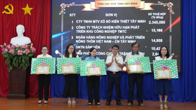 Cục Thuế Tây Ninh đối thoại, tuyên dương người nộp thuế