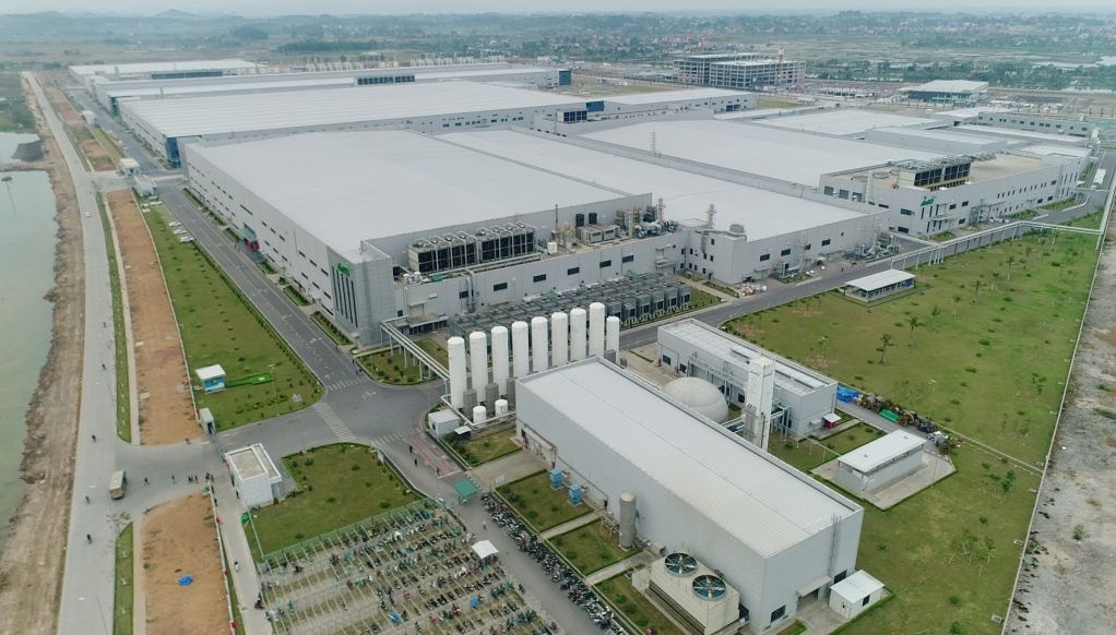 Nhà máy Jinko Solar tại KCN Sông Khoai  (TX Quảng Yên, tỉnh Quảng Ninh)