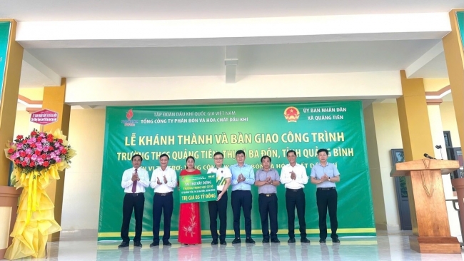 PVFCCo đồng hành cùng sự phát triển giáo dục