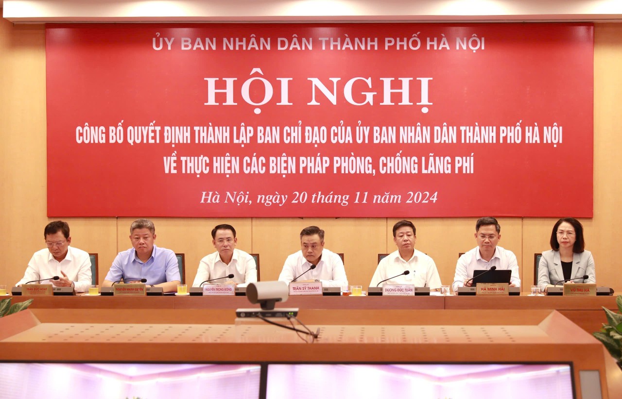 Hà Nội là thành phố đầu tiên lập Ban Chỉ đạo về thực hiện các biện pháp phòng, chống lãng phí