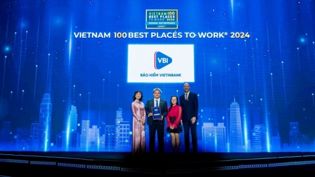 Bảo hiểm VietinBank: Top 100 Nơi làm việc tốt nhất Việt Nam 2024