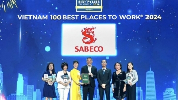 SABECO được vinh danh trong top 100 nơi làm việc tốt nhất Việt Nam năm 2024