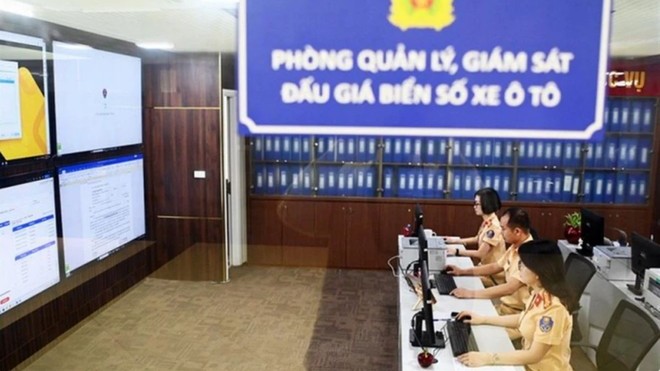 Quy định mới của Chính phủ về thực hiện đấu giá biển số xe
