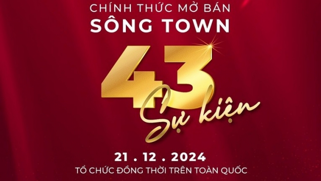 43 sự kiện mở bán Sông Town – CaraWorld diễn ra đồng loạt trên toàn quốc
