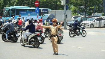 Hà Nội: Điều chỉnh giao thông trên phố Quốc Tử Giám phục vụ thi công đường sắt