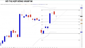 Chứng khoán phái sinh ngày 30/12: Các hợp đồng tương lai giảm điểm nhẹ, thanh khoản giảm sâu