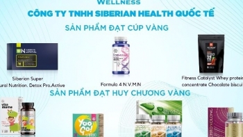 Siberian Health quốc tế nhận giải thưởng sản phẩm vàng vì sức khỏe cộng đồng