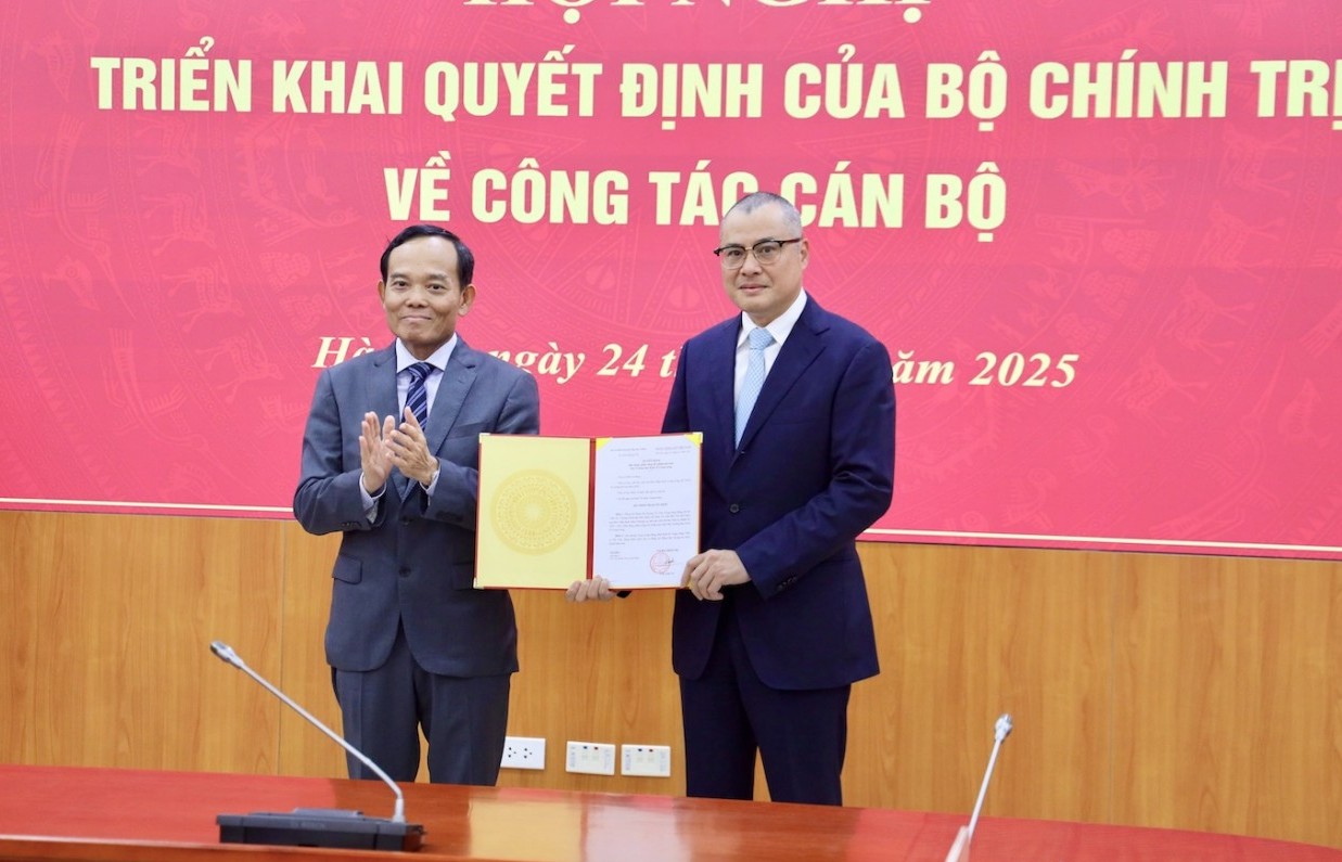 Ông Phạm Đại Dương được điều động làm Phó Trưởng Ban Kinh tế Trung ương