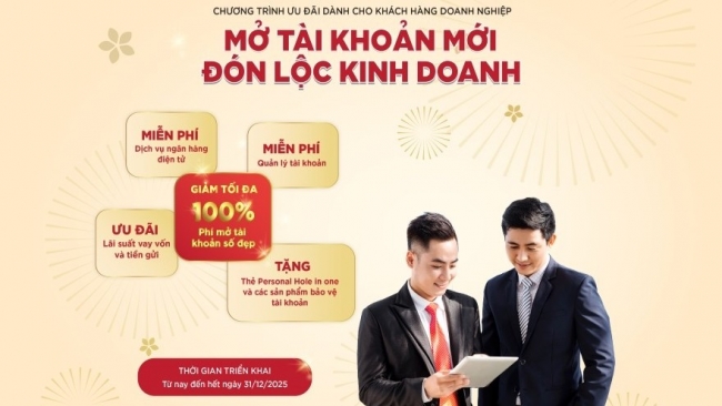 Doanh nghiệp “Mở tài khoản mới - đón lộc kinh doanh” cùng Agribank