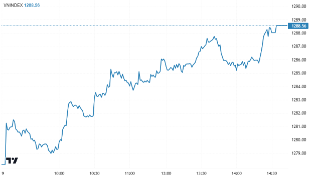 Chứng khoán ngày 19/2: VN-Index vượt mốc 1.280 điểm, REE tăng trần