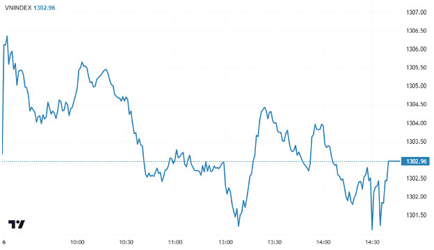 Chứng khoán ngày 26/02: Chứng khoán ngày 26/2: Cổ phiếu chứng khoán hút dòng tiền, VN-Index trụ mốc 1.300 điểm