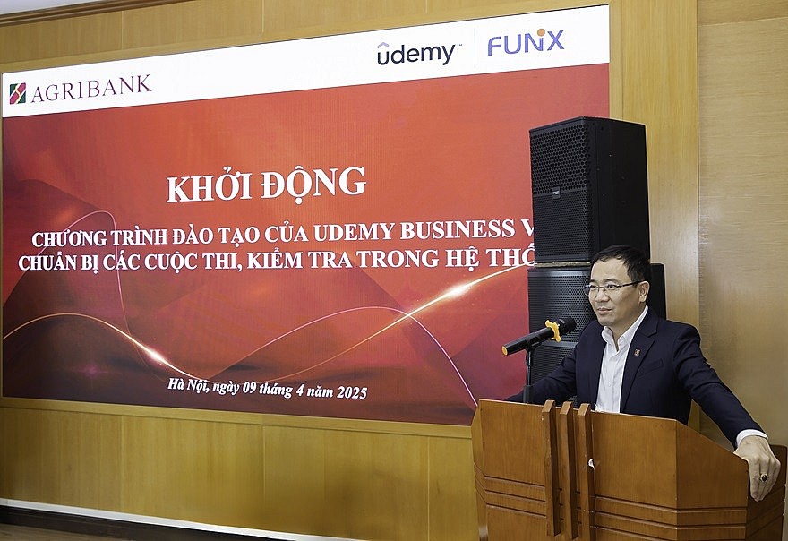 Agribank khởi động chương trình đào tạo qua Udemy Business: Kết nối - đổi mới - phát triển