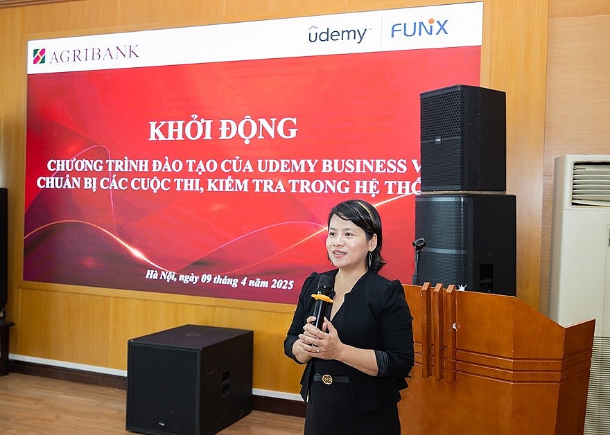 Agribank khởi động chương trình đào tạo qua Udemy Business: Kết nối - đổi mới - phát triển