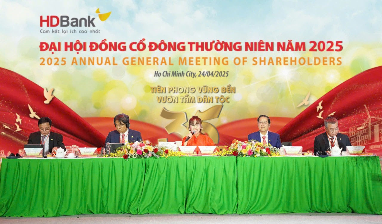HDBank đặt mục tiêu lợi nhuận đầy tham vọng với hơn 21.000 tỷ đồng HDBank đặt mục tiêu lợi nhuận đầy tham vọng với hơn 21.000 tỷ đồng
