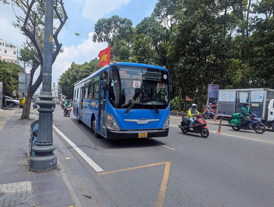 TP Hồ Chí Minh: Miễn vé tất cả các tuyến xe buýt trong ngày 30/4