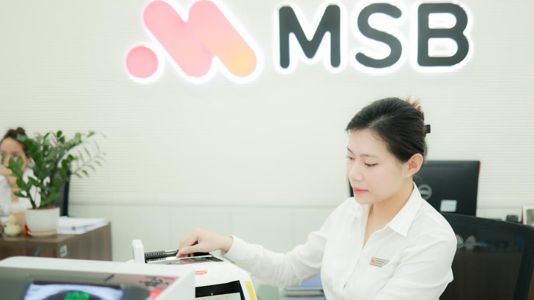 MSB tăng tốc ngay trong quý I/2025, tín dụng tăng gần 9%