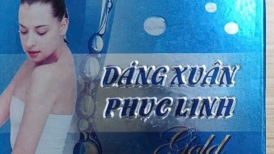 Cảnh báo thực phẩm Dáng xuân Phục linh Gold và Best Slim Collagen chứa chất cấm