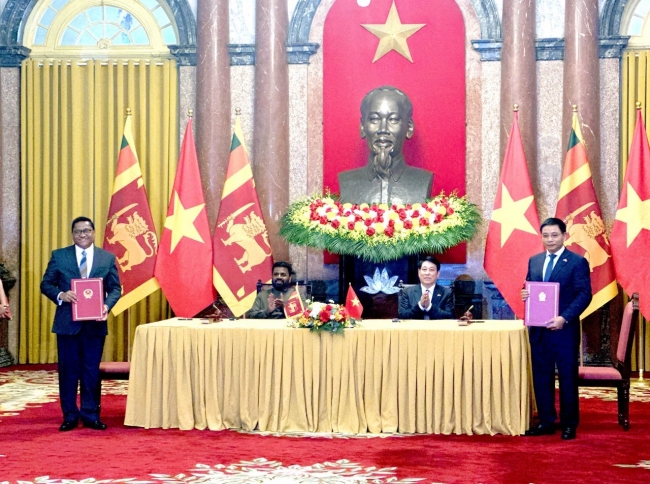 viet nam sri lanka hop tac tro giup lan nhau trong linh vuc hai quan