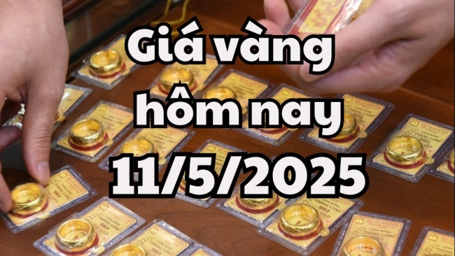 Giá vàng hôm nay (11/5): Vàng SJC vững trên đỉnh cao, chốt tuần tăng 3%