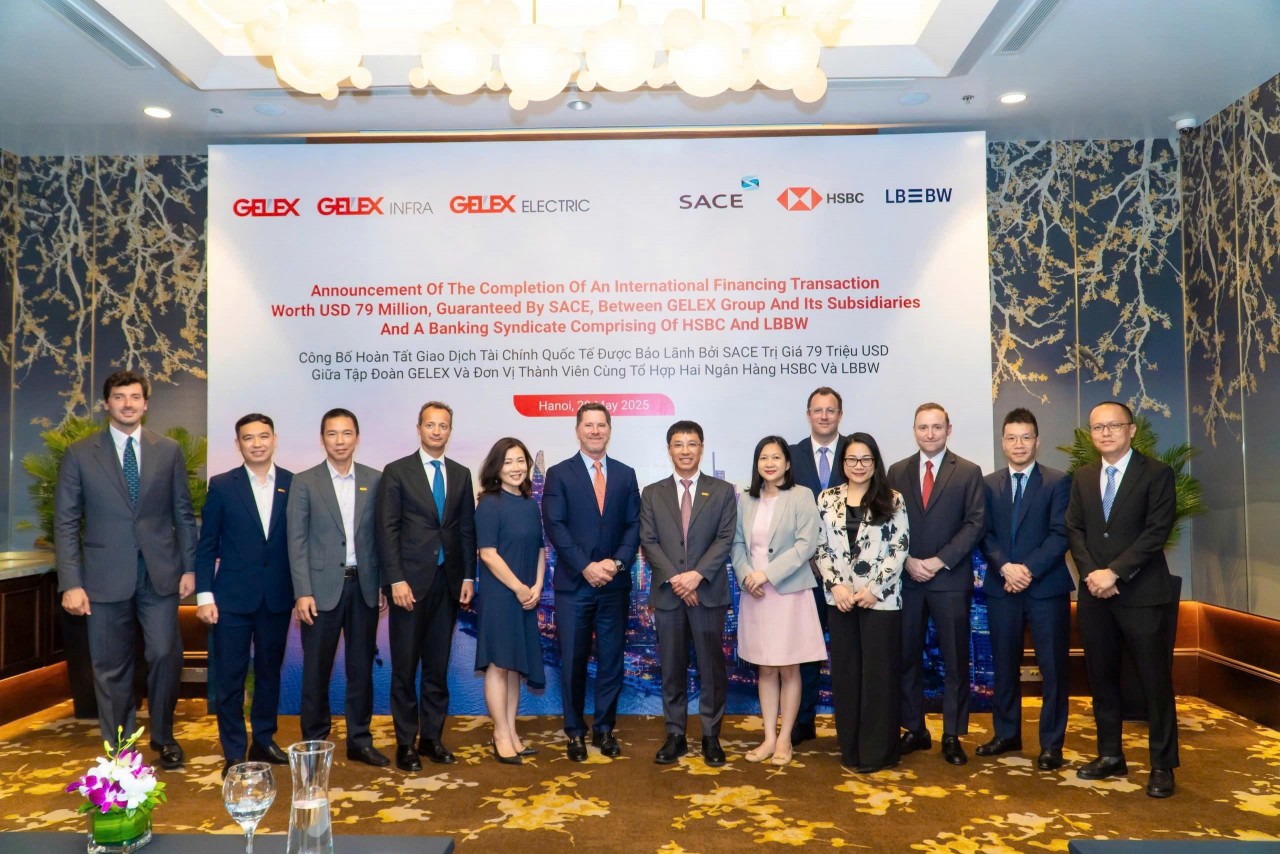 HSBC thu xếp thành công giao dịch bảo lãnh khoản vay không ràng buộc trị giá 79 triệu USD cho GELEX HSBC thu xếp thành công giao dịch bảo lãnh khoản vay không ràng buộc trị giá 79 triệu USD cho GELEX