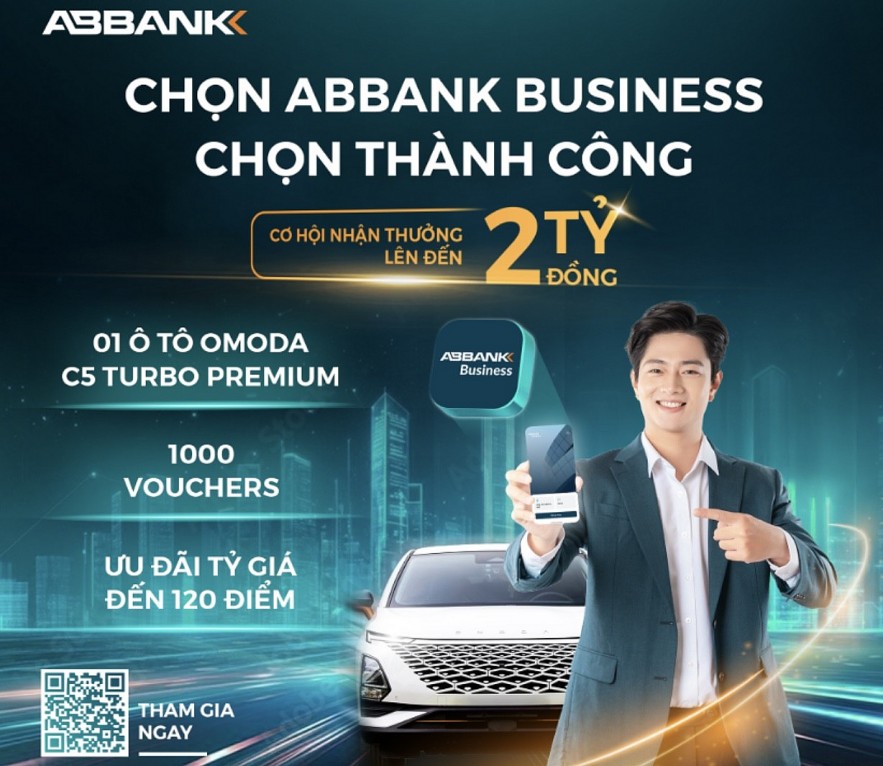 ABBANK trao ngàn quà tặng và cơ hội trúng ô tô cho doanh nghiệp SME